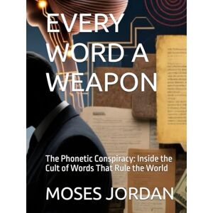 JORDAN, MOSES EVERY WORD A WEAPON: The Phonetic Conspiracy: Inside the Cult of Words That Rule the World JORDAN, MOSES EVERY WORD A WEAPON: The Phonetic Conspiracy: Inside the Cult of Words That Rule the World