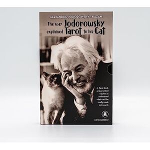 Alejandro Jodorowsky Way Jodorowsky Explained Tarot to His Cat:, The A Tarot Deck, and Practical Wisdom to Understand What Can't be Really Made into Words 22 full colour tarot cards and 80pp book Alejandro Jodorowsky Way Jodorowsky Explained Tarot to His Cat:, The A Tarot Deck, and Practical Wisdom to Understand What Can't be Really Made into Words 22 full colour tarot cards and 80pp book