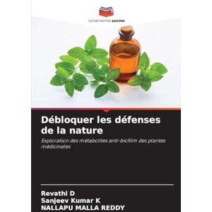 D, Revathi Débloquer les défenses de la nature: Exploration des métabolites anti-biofilm des plantes médicinales D, Revathi Débloquer les défenses de la nature: Exploration des métabolites anti-biofilm des plantes médicinales