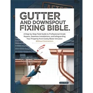 Brooks, Lucas K. Gutter And Downspout Fixing Bible: A Step-by-Step Field Guide to Professional-Grade Repairs, Seamless Installations, and Safeguarding Your Property ... (The Essential Do-It-Yourself Bibles) Brooks, Lucas K. Gutter And Downspout Fixing Bible: A Step-by-Step Field Guide to Professional-Grade Repairs, Seamless Installations, and Safeguarding Your Property ... (The Essential Do-It-Yourself Bibles)
