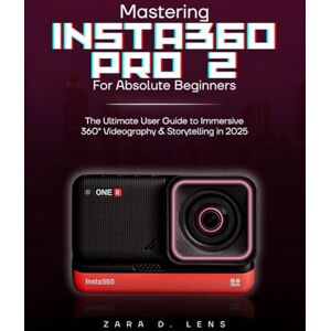 D. Lens, Zara MASTERING INSTA360 PRO 2 FOR ABSOLUTE BEGINNERS: The Ultimate User Guide to Immersive 360° Videography and Storytelling in 2025 D. Lens, Zara MASTERING INSTA360 PRO 2 FOR ABSOLUTE BEGINNERS: The Ultimate User Guide to Immersive 360° Videography and Storytelling in 2025