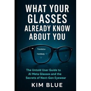 BLUE, KIM What Your Glasses Already Know About You: The Untold User Guide to AI Meta Glasses and Hidden Secrets of Next-Gen Eyewear BLUE, KIM What Your Glasses Already Know About You: The Untold User Guide to AI Meta Glasses and Hidden Secrets of Next-Gen Eyewear