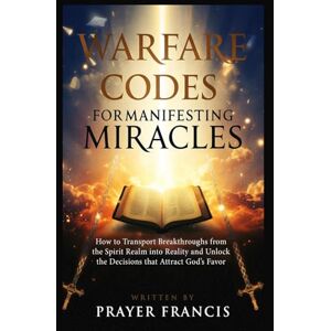 Francis, Prayer Warfare Codes for Manifesting Miracles: How to Transport Breakthroughs from the Spirit Realm into Reality and Unlock the Decisions that Attract God’s Favor Francis, Prayer Warfare Codes for Manifesting Miracles: How to Transport Breakthroughs from the Spirit Realm into Reality and Unlock the Decisions that Attract God’s Favor