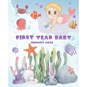 BAK, WEMA FIRST YEAR BABY MEMORY BOOK: MERMAID KEEPSAKE PHOTO ALBUM FOR NEW PARENTS GIFT TO TRACK SPECIAL MOMENTS GENDER NEUTRAL BABY BAK, WEMA FIRST YEAR BABY MEMORY BOOK: MERMAID KEEPSAKE PHOTO ALBUM FOR NEW PARENTS GIFT TO TRACK SPECIAL MOMENTS GENDER NEUTRAL BABY