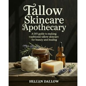 Dallow, Hellen Tallow Skincare Apothecary: The Complete Step-by-Step DIY Guide to Making Traditional Tallow Skincare for Beauty, Wellness, and Natural Healing Dallow, Hellen Tallow Skincare Apothecary: The Complete Step-by-Step DIY Guide to Making Traditional Tallow Skincare for Beauty, Wellness, and Natural Healing