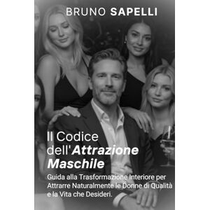Sapelli, Bruno Il Codice dell'Attrazione Maschile: Guida alla Trasformazione Interiore per Attrarre Naturalmente le Donne di Qualità e la Vita che Desideri Sapelli, Bruno Il Codice dell'Attrazione Maschile: Guida alla Trasformazione Interiore per Attrarre Naturalmente le Donne di Qualità e la Vita che Desideri
