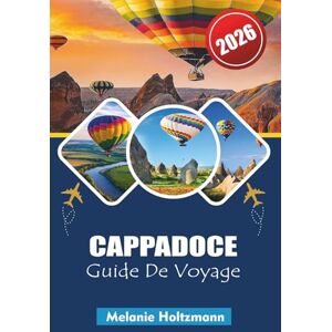 Holtzmann, Melanie CAPPADOCE GUIDE DE VOYAGE 2026: Guide ultime des montgolfières, cheminées féeriques, vallées cachées, nourriture locale et aventures inoubliables dans la région la plus magique de Turquie Holtzmann, Melanie CAPPADOCE GUIDE DE VOYAGE 2026: Guide ultime des montgolfières, cheminées féeriques, vallées cachées, nourriture locale et aventures inoubliables dans la région la plus magique de Turquie