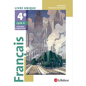 Collectif Français 4ème élève Passeurs de textes (cycle 4) 2016: Livre unique Collectif Français 4ème élève Passeurs de textes (cycle 4) 2016: Livre unique