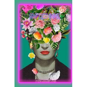 Hera Designs Co. Luxury Neon Art Notebook: Frida Kahlo Hera Designs Co. Luxury Neon Art Notebook: Frida Kahlo