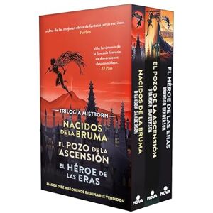 Sanderson, Brandon Estuche Trilogía Original Mistborn (Nacidos de la Bruma El Pozo de la Ascensión El Héroe de las Eras) (Trilogía Original Mistborn) (Nova) Sanderson, Brandon Estuche Trilogía Original Mistborn (Nacidos de la Bruma El Pozo de la Ascensión El Héroe de las Eras) (Trilogía Original Mistborn) (Nova)