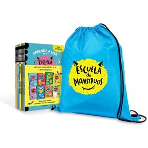 Rippin, Sally Aprender a leer en la Escuela de Monstruos Pack con los libros 1-8 (¡incluye un regalo!): En letra MAYÚSCULA (libros para niños a partir de 5 años) (Montena) Rippin, Sally Aprender a leer en la Escuela de Monstruos Pack con los libros 1-8 (¡incluye un regalo!): En letra MAYÚSCULA (libros para niños a partir de 5 años) (Montena)