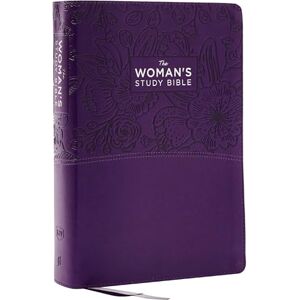 Thomas Nelson KJV, The Woman's Study Bible, Purple Leathersoft, Red Letter, Full-Color Edition, Comfort Print: Receiving God's Truth for Balance, Hope, and Transformation Thomas Nelson KJV, The Woman's Study Bible, Purple Leathersoft, Red Letter, Full-Color Edition, Comfort Print: Receiving God's Truth for Balance, Hope, and Transformation
