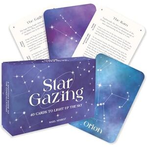 Henbest, Nigel Stargazing A Card Deck: 40 illustrated cards to light up the night sky: a spotter's guide to the constellations Henbest, Nigel Stargazing A Card Deck: 40 illustrated cards to light up the night sky: a spotter's guide to the constellations