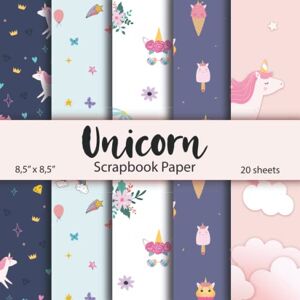 Hasan, Sabina Unicorn Scrapbook Paper: Craft paper pad Paper Arts, Origami, Scrapbooking, Decoupage, DIY Crafts, Stationery Making Hasan, Sabina Unicorn Scrapbook Paper: Craft paper pad Paper Arts, Origami, Scrapbooking, Decoupage, DIY Crafts, Stationery Making