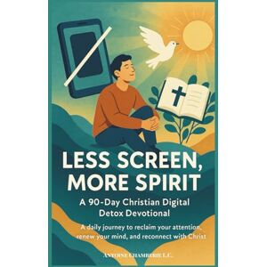 CHAMBERIE, ANTOINE Less Screen, More Spirit: A 90-Day Christian Digital Detox CHAMBERIE, ANTOINE Less Screen, More Spirit: A 90-Day Christian Digital Detox