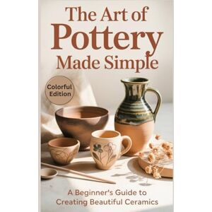 Jennie, Ethan L. The Art of Pottery Made Simple: A Step-by-Step Beginner’s Guide to Designing, Shaping, Throwing, and Glazing Clay with Ease and Confidence Jennie, Ethan L. The Art of Pottery Made Simple: A Step-by-Step Beginner’s Guide to Designing, Shaping, Throwing, and Glazing Clay with Ease and Confidence
