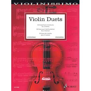 Wolfgang Birtel Violin Duets 30 Duets from 4 Centuries Violinissimo for 2 violins Sheet Music ED21565 Wolfgang Birtel Violin Duets 30 Duets from 4 Centuries Violinissimo for 2 violins Sheet Music ED21565
