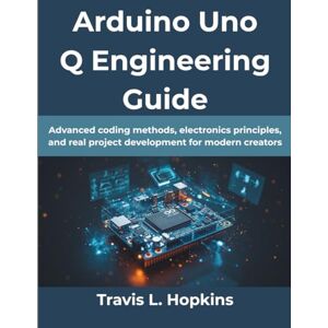 Hopkins, Travis L Arduino Uno Q Engineering Guide: Advanced coding methods, electronics principles, and real project development for modern creators: 15 (Computing Excellence Series) Hopkins, Travis L Arduino Uno Q Engineering Guide: Advanced coding methods, electronics principles, and real project development for modern creators: 15 (Computing Excellence Series)