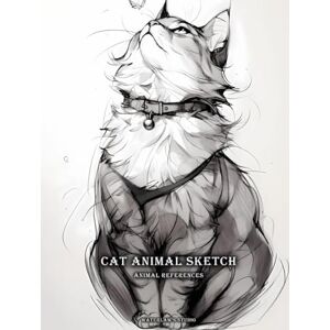 Studio, WaterLaw's Artbook – Cat Animal Sketch – Animal References Vol.01: 200+ Expressive Feline Poses and Sketch References for Artists and Illustrators Studio, WaterLaw's Artbook – Cat Animal Sketch – Animal References Vol.01: 200+ Expressive Feline Poses and Sketch References for Artists and Illustrators