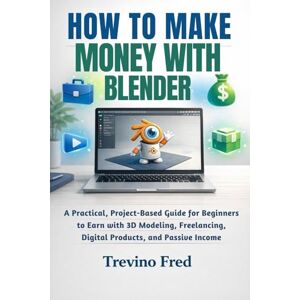 FRED, TREVINO HOW TO MAKE MONEY WITH BLENDER: A Practical, Project-Based Guide for Beginners to Earn with 3D Modeling, Freelancing, Digital Products, and Passive Income FRED, TREVINO HOW TO MAKE MONEY WITH BLENDER: A Practical, Project-Based Guide for Beginners to Earn with 3D Modeling, Freelancing, Digital Products, and Passive Income
