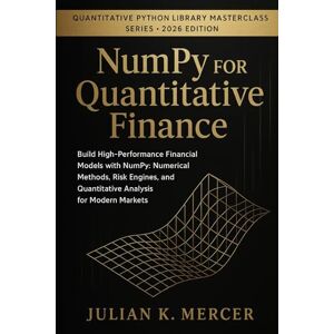 Mercer, Julian K. NumPy for Quantitative Finance: Build High-Performance Financial Models with NumPy: Numerical Methods, Risk Engines, and Quantitative Analysis for ... ... Python Library Masterclass Series) Mercer, Julian K. NumPy for Quantitative Finance: Build High-Performance Financial Models with NumPy: Numerical Methods, Risk Engines, and Quantitative Analysis for ... ... Python Library Masterclass Series)