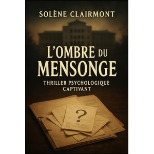 Clairmont, Solène L'Ombre du Mensonge: Thriller Psychologique Captivant: Découvrez les secrets cachés qui vous tiendront en haleine jusqu'à la dernière page. Un voyage au cœur de l'esprit humain. Clairmont, Solène L'Ombre du Mensonge: Thriller Psychologique Captivant: Découvrez les secrets cachés qui vous tiendront en haleine jusqu'à la dernière page. Un voyage au cœur de l'esprit humain.