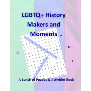 Media Group, The MK6 LGBTQ+ History Makers and Moments: A Bunch of Puzzles & Activities Book Media Group, The MK6 LGBTQ+ History Makers and Moments: A Bunch of Puzzles & Activities Book