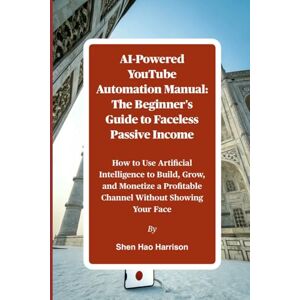 Harrison, Shen Hao AI-Powered YouTube Automation Manual: The Beginner's Guide to Faceless Passive Income: How to Use Artificial Intelligence to Build, Grow, and Monetize a Profitable Channel Without Showing Your Face Harrison, Shen Hao AI-Powered YouTube Automation Manual: The Beginner's Guide to Faceless Passive Income: How to Use Artificial Intelligence to Build, Grow, and Monetize a Profitable Channel Without Showing Your Face