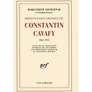 Cavafis, Constantin Poèmes Cavafis, Constantin Poèmes