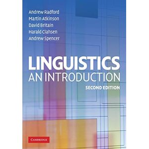 Radford, Andrew Linguistics: An Introduction Radford, Andrew Linguistics: An Introduction