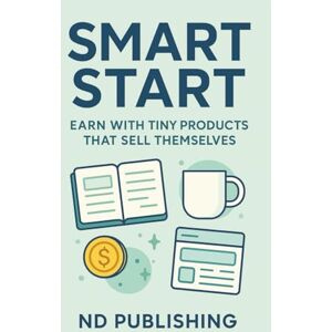 Publishing, ND Smart Start: Earn with Tiny Products That Sell Themselves: How to Launch and Scale Digital Products and POD Merch for Passive Income Using Simple Tools, Niche Research, and Easy Automation Publishing, ND Smart Start: Earn with Tiny Products That Sell Themselves: How to Launch and Scale Digital Products and POD Merch for Passive Income Using Simple Tools, Niche Research, and Easy Automation