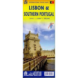 Lisbon & southern Portugal: ITM Travel Reference Map 1:400000 Lisbon & southern Portugal: ITM Travel Reference Map 1:400000