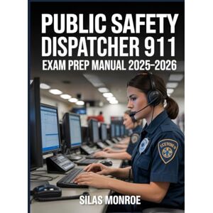 Monroe, Silas Public Safety Dispatcher 911 Exam Prep Manual 2025–2026: Typing Speed, Memory Recall, Multitasking Skills with Practice, Tips and Techniques Monroe, Silas Public Safety Dispatcher 911 Exam Prep Manual 2025–2026: Typing Speed, Memory Recall, Multitasking Skills with Practice, Tips and Techniques