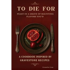 Crypt, Evangeline To Feast in A Grave of Haunting Flavors You'd Die For: A Cookbook Inspired by Gravestone Recipes Crypt, Evangeline To Feast in A Grave of Haunting Flavors You'd Die For: A Cookbook Inspired by Gravestone Recipes