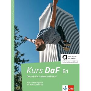 Collectif Kurs daf b1, libro del alumno y de ejercicios edicion hibrida allango: Deutsch für Studium und Beruf. Kurs- und Übungsbuch mit Audios und Videos inklusive Lizenzschlüssel allango (24 Monate) Collectif Kurs daf b1, libro del alumno y de ejercicios edicion hibrida allango: Deutsch für Studium und Beruf. Kurs- und Übungsbuch mit Audios und Videos inklusive Lizenzschlüssel allango (24 Monate)