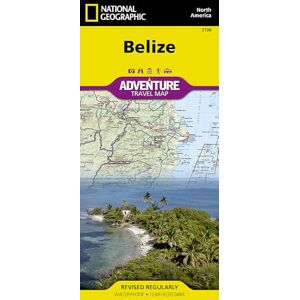 National Geographic Maps Belize Adventure Map National Geographic Adventure Map Waterproof, Tear-Resistant Travel Guide GPS Ready Jungle, Cayes, Diving & Ruins Road ... Travel Maps International Adventure Map National Geographic Maps Belize Adventure Map National Geographic Adventure Map Waterproof, Tear-Resistant Travel Guide GPS Ready Jungle, Cayes, Diving & Ruins Road ... Travel Maps International Adventure Map