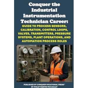 McCaulay, Philip Martin Conquer the Industrial Instrumentation Technician Career: Guide to Process Sensors, Calibration, Control Loops, Valves, Transmitters, Pressure ... Process Roles (Vocational Guidance) McCaulay, Philip Martin Conquer the Industrial Instrumentation Technician Career: Guide to Process Sensors, Calibration, Control Loops, Valves, Transmitters, Pressure ... Process Roles (Vocational Guidance)