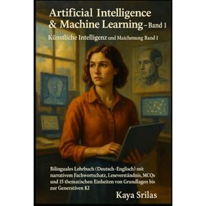 Srilas, Kaya Artificial Intelligence & Machine Learning – Book 1 / Künstliche Intelligenz & Machine Learning – Band 1: Bilinguales Lehrbuch (Deutsch–Englisch) mit ... ) Vocabulary & Reading Comprehension) Srilas, Kaya Artificial Intelligence & Machine Learning – Book 1 / Künstliche Intelligenz & Machine Learning – Band 1: Bilinguales Lehrbuch (Deutsch–Englisch) mit ... ) Vocabulary & Reading Comprehension)