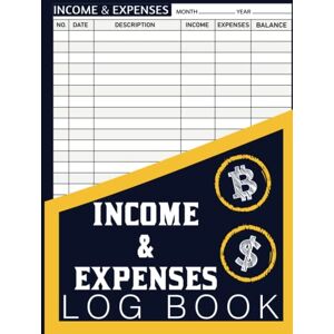 EI Publishing, Steven Income and Expense Log Book: Daily Income & Expense Tracker Book for Small Business and Personal Finance Cash Book Accounts Bookkeeping Organizer Log Book Large Format Accounting EI Publishing, Steven Income and Expense Log Book: Daily Income & Expense Tracker Book for Small Business and Personal Finance Cash Book Accounts Bookkeeping Organizer Log Book Large Format Accounting