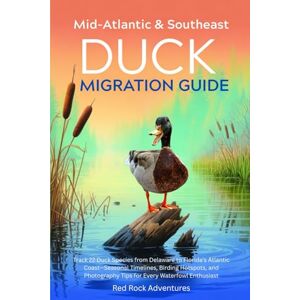 Adventures, Red Rock Mid-Atlantic & Southeast Duck Migration Guide: Track 22 Duck Species from Delaware to Florida’s Atlantic Coast-Seasonal Timelines, Birding Hotspots, and Photography Tips for Every Birding Enthusiast Adventures, Red Rock Mid-Atlantic & Southeast Duck Migration Guide: Track 22 Duck Species from Delaware to Florida’s Atlantic Coast-Seasonal Timelines, Birding Hotspots, and Photography Tips for Every Birding Enthusiast