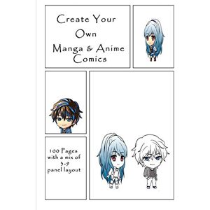 Journals, Lucy Anime Create Your Own Manga & Anime Comics: 100 Pages with a mix of 3-9 panel layout. 7" x 10" book Journals, Lucy Anime Create Your Own Manga & Anime Comics: 100 Pages with a mix of 3-9 panel layout. 7" x 10" book