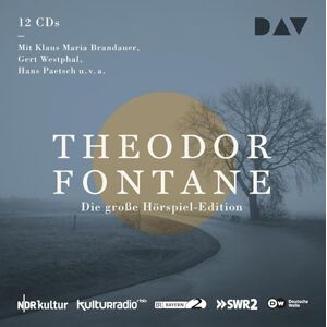 Fontane, Theodor Die große Hörspiel-Edition: Hörspiele mit Klaus Maria Brandauer, Gert Westphal, Hans Paetsch u.v.a. (12 CDs) Fontane, Theodor Die große Hörspiel-Edition: Hörspiele mit Klaus Maria Brandauer, Gert Westphal, Hans Paetsch u.v.a. (12 CDs)