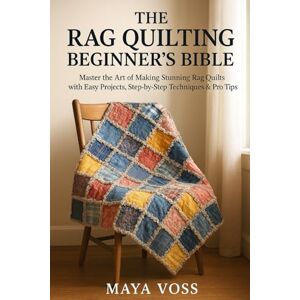 Voss The Rag Quilting Beginner’s Bible: Master the Art of Making Stunning Rag Quilts with Easy Projects, Step-by-Step Techniques & Pro Tips Voss The Rag Quilting Beginner’s Bible: Master the Art of Making Stunning Rag Quilts with Easy Projects, Step-by-Step Techniques & Pro Tips