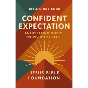 Bible Foundation, Jesus Bible Study Book Confident Expectation: Anticipating God’s Provision by Faith (Faith Over Your Finances: Bible Study Series) Bible Foundation, Jesus Bible Study Book Confident Expectation: Anticipating God’s Provision by Faith (Faith Over Your Finances: Bible Study Series)