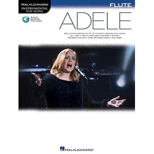 Adele Hal Leonard Instrumental Play-Along: Flute (Book/Online Audio) (Includes Online Access Code) Adele Hal Leonard Instrumental Play-Along: Flute (Book/Online Audio) (Includes Online Access Code)