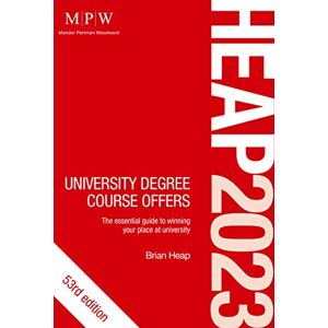 Heap, Brian HEAP 2023: University Degree Course Offers Heap, Brian HEAP 2023: University Degree Course Offers