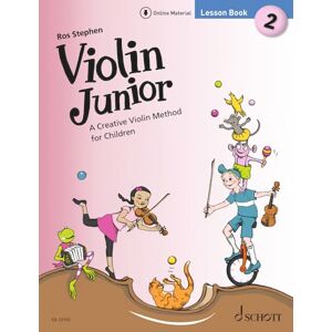 Ros Stephen Violin Junior: Lesson Book 2 A Creative Violin Method for Children -: A Creative Violin Method for Children. violin. Méthode.: 0 Ros Stephen Violin Junior: Lesson Book 2 A Creative Violin Method for Children -: A Creative Violin Method for Children. violin. Méthode.: 0