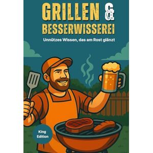 Lindner, Dr. Dominic Grillen & Besserwisserei Unnützes Wissen, das am Rost glänzt King Edition: Lustige Grillfakten, unnützes Wissen & verrückte BBQ-Challenges – das perfekte Geschenk für Männer Lindner, Dr. Dominic Grillen & Besserwisserei Unnützes Wissen, das am Rost glänzt King Edition: Lustige Grillfakten, unnützes Wissen & verrückte BBQ-Challenges – das perfekte Geschenk für Männer
