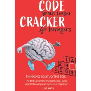 arts, Bel CODE CRACKER: code breaker book for teenagers. funny Brain teasers to identify patterns, promote logical thinking and math skills arts, Bel CODE CRACKER: code breaker book for teenagers. funny Brain teasers to identify patterns, promote logical thinking and math skills