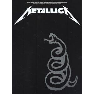 Metallica Black Book: Songbuch für Klavier, Gesang und Gitarre: all 12 tracks from the album arranged in guitar tab & standard notation including guitar chord boxes & symbols with lyrics Metallica Black Book: Songbuch für Klavier, Gesang und Gitarre: all 12 tracks from the album arranged in guitar tab & standard notation including guitar chord boxes & symbols with lyrics